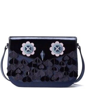 Kate Spade Zibbi Flap Owl Shoulder Bag Crossbody